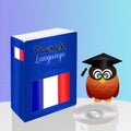 French language course Royalty Free Stock Photo
