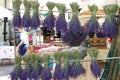 French lavender market stall Royalty Free Stock Photo