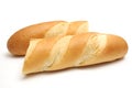 French loaf broken Royalty Free Stock Photo