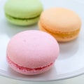French Macaron Cookies Royalty Free Stock Photo
