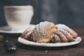 French madeleines with beurre noisette.