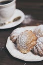 French madeleines with beurre noisette.