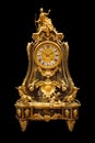 French Mantel Clock form the 1730's Royalty Free Stock Photo