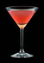 French Martini cocktail Royalty Free Stock Photo