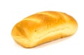 French milk bread on a white background Royalty Free Stock Photo