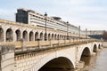 French ministry of finances in Bercy with river Seine - Paris