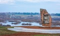 French monument at the Berezina river , Belarus