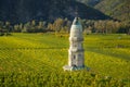 The French monument near Duernstein in Wachau Austria