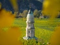 The French monument near Duernstein in Wachau Austria