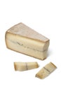 French Morbier cheese Royalty Free Stock Photo