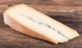 French morbier cheese Royalty Free Stock Photo