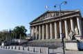 The French national Assembly- Bourbon palace , Paris, France Royalty Free Stock Photo