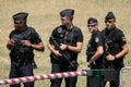 French National Gendarmerie guards