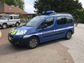 French National Gendarmerie or Police car, Peugeot Partner