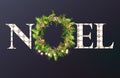 French Noel greetings Royalty Free Stock Photo