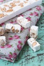 French Nougat from MontÃÂ©limar Royalty Free Stock Photo