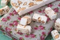 French Nougat from MontÃÂ©limar Royalty Free Stock Photo