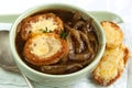 French Onion Soup Royalty Free Stock Photo
