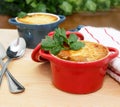 French Onion Soup Gratin Royalty Free Stock Photo