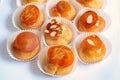 French pastry mini choux