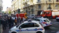 French Police cars and Firefighters Trucks