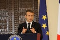 French President Emmanuel Macron Royalty Free Stock Photo