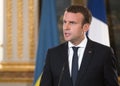 French President Emmanuel Macron Royalty Free Stock Photo