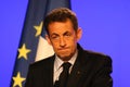 French President's Nicolas Sarkozy Royalty Free Stock Photo