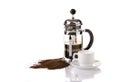 French Press Coffee Royalty Free Stock Photo