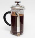 French press coffee Royalty Free Stock Photo