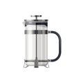 French press pot or kettle, vector icon or mockup