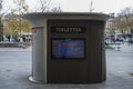 French public toilet in Paris