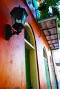 French Quarter Building with Balcony Royalty Free Stock Photo