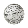 French Quarter New Orleans Louisiana Water Meter Sewerage Cover Royalty Free Stock Photo