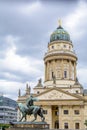 The French Cathedral on Gendarmenmarkt in Berlin Royalty Free Stock Photo