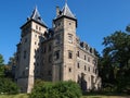 French Renaissance style castle in Goluchow, Poland Royalty Free Stock Photo