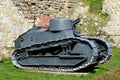 French Renault FT 17 revolutionary light tank Belgrade Military Museum Serbia