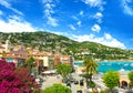 French reviera, mediterranean sea landscape Royalty Free Stock Photo