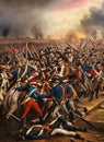 French Revolutionary Wars ca 1794. Fictional Battle Depiction. Generative AI.