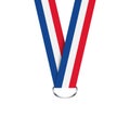 French ribbon for medal, French tricolor
