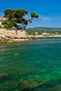 French Riviera Coast Royalty Free Stock Photo