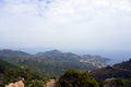 French riviera Cote d`azur mountains Royalty Free Stock Photo