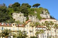 French Riviera, Nice city, castle hill Royalty Free Stock Photo