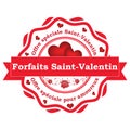 French Saint Valentin`s Day offer.