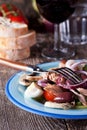 French salad nicoise Royalty Free Stock Photo