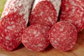 French salami Royalty Free Stock Photo