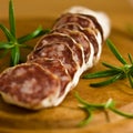 French Salami Royalty Free Stock Photo