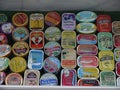 French Sardine tins on shop display