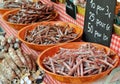 French saussage at Provence market