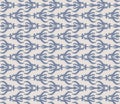 French shabby chic trellis vector stripe background. Ornate ornmental ironwork fence seamless pattern. Hand drawn
